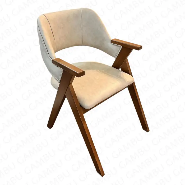 C Kontra Ahşap Sandalye - Ceviz