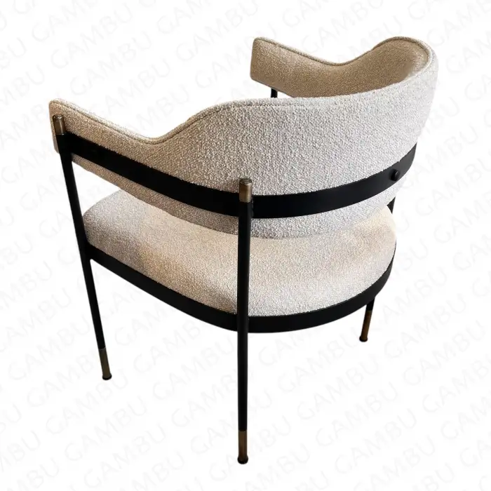 Dale Metal Sandalye - Siyah