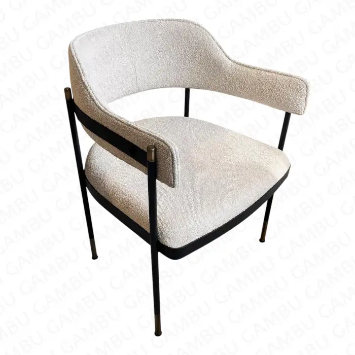 Dale Metal Sandalye - Siyah