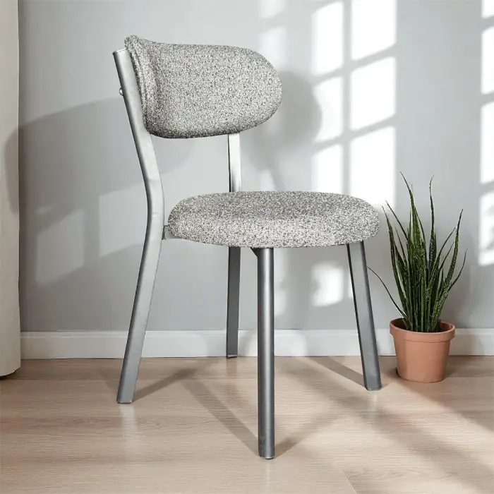 Defne Metal Sandalye - Siyah