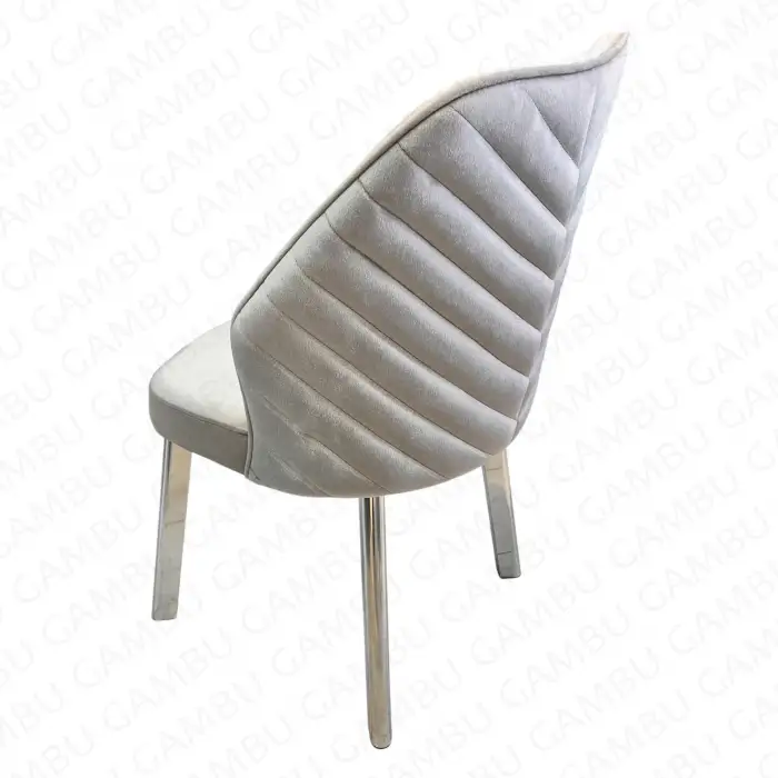 Eyfel Metal Sandalye - Gümüş