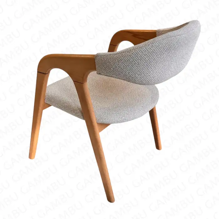 Hanzade Ahşap Sandalye - Naturel