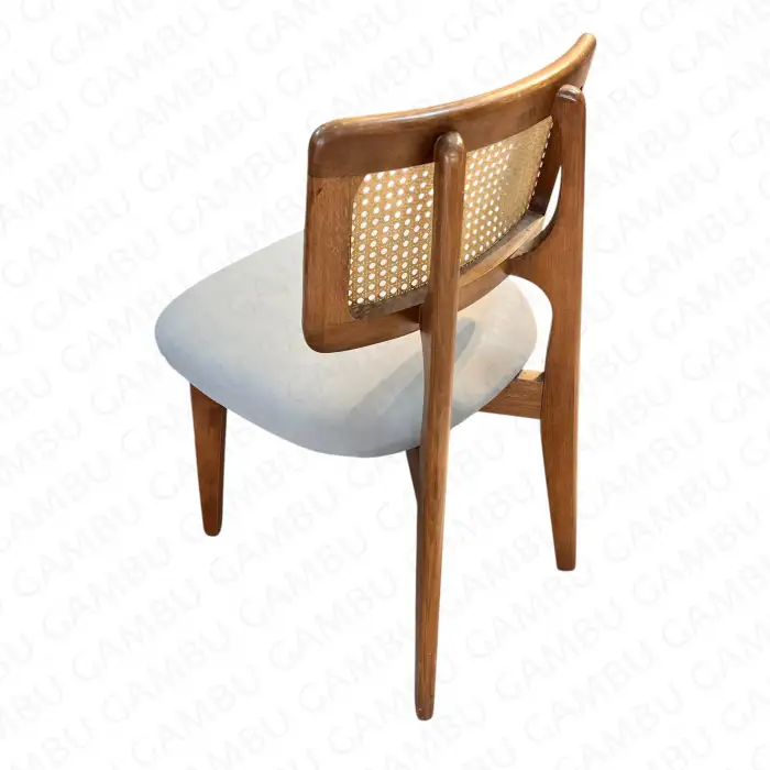 Hero (Zion) Hasırlı Ahşap Sandalye - Ceviz