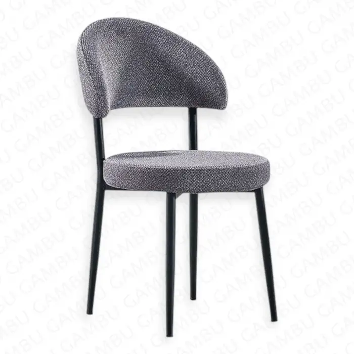 Hilal Metal Sandalye - Siyah