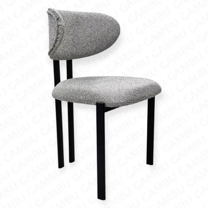 Lotus Metal Sandalye - Siyah