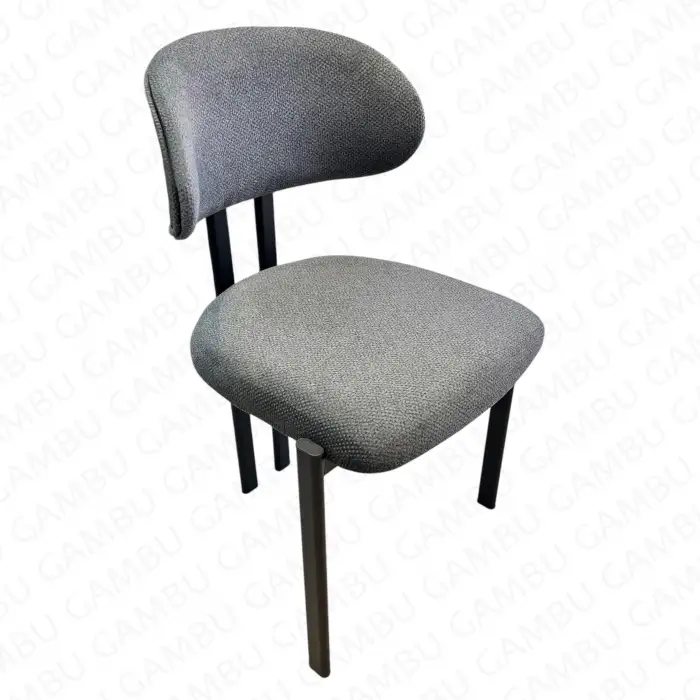 Lotus Metal Sandalye - Siyah