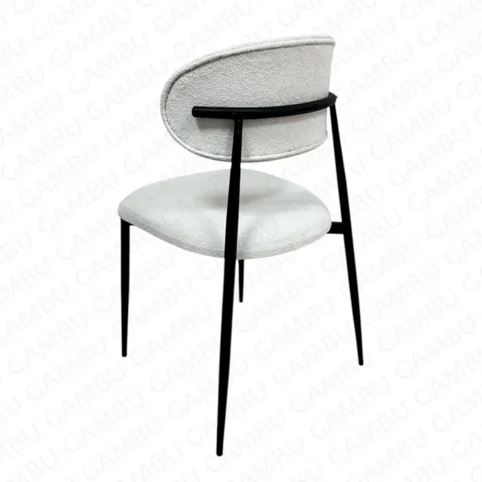 Polo Metal Sandalye - Siyah