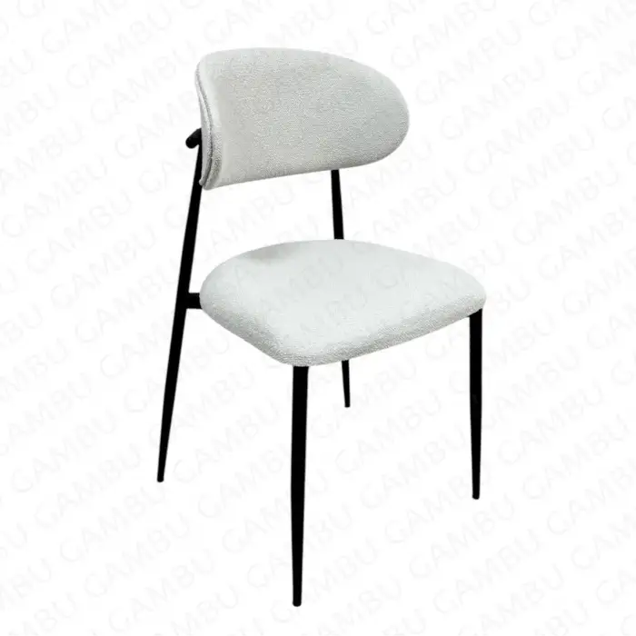 Polo Metal Sandalye - Siyah