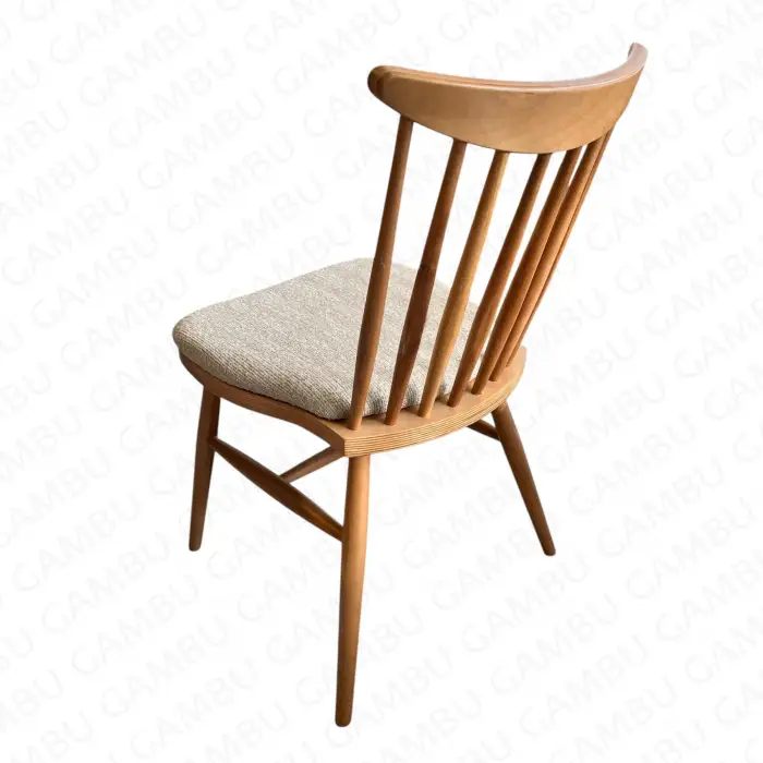 Royal Kolsuz Ahşap Sandalye - Naturel