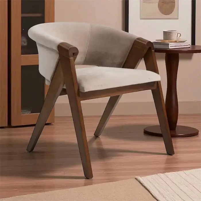 Uzay Ahşap Sandalye - Ceviz