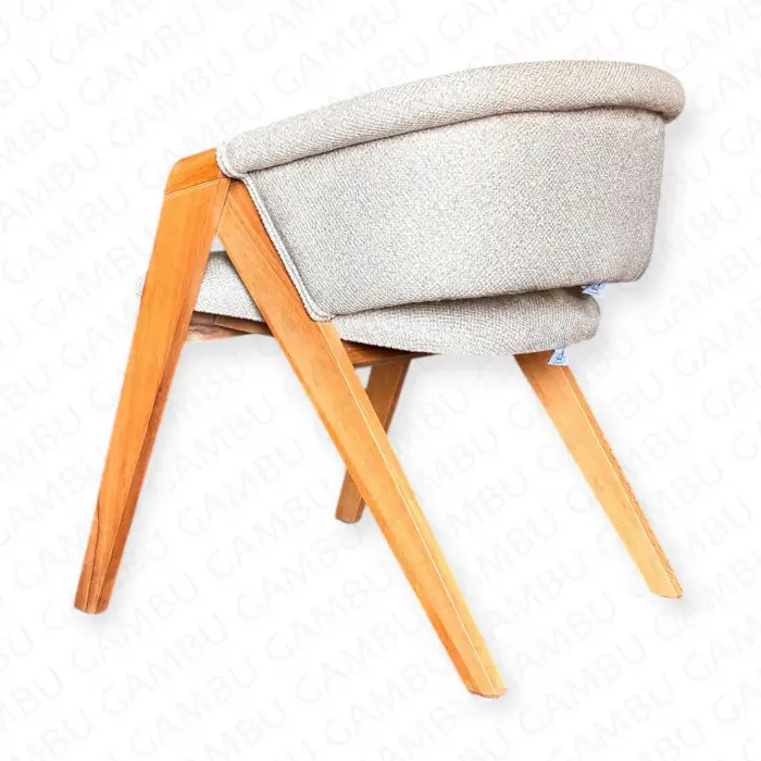 Uzay Ahşap Sandalye - Naturel