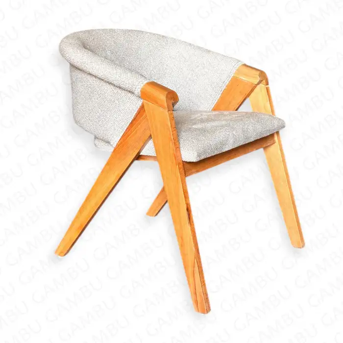 Uzay Ahşap Sandalye - Naturel