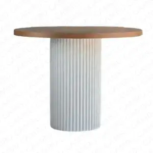 Ahşap Bohem Masa Yuvarlak