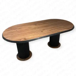 CTP Masa Ceviz - Siyah Sur Ayak