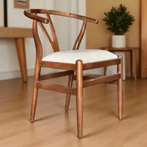 Danish Ahşap Sandalye - Ceviz