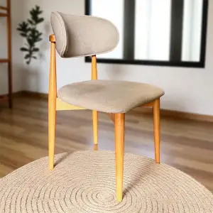 Polo Ahşap Sandalye - Naturel