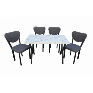 Verzalit Masa - Elma Sandalye