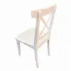 İkea Ahşap Sandalye - Beyaz