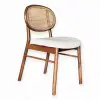Miami Hasırlı Ahşap Sandalye - Ceviz