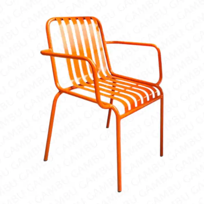 Lazer Kollu Metal Sandalye