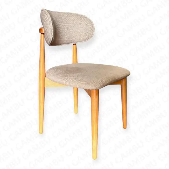 Polo Ahşap Sandalye - Naturel