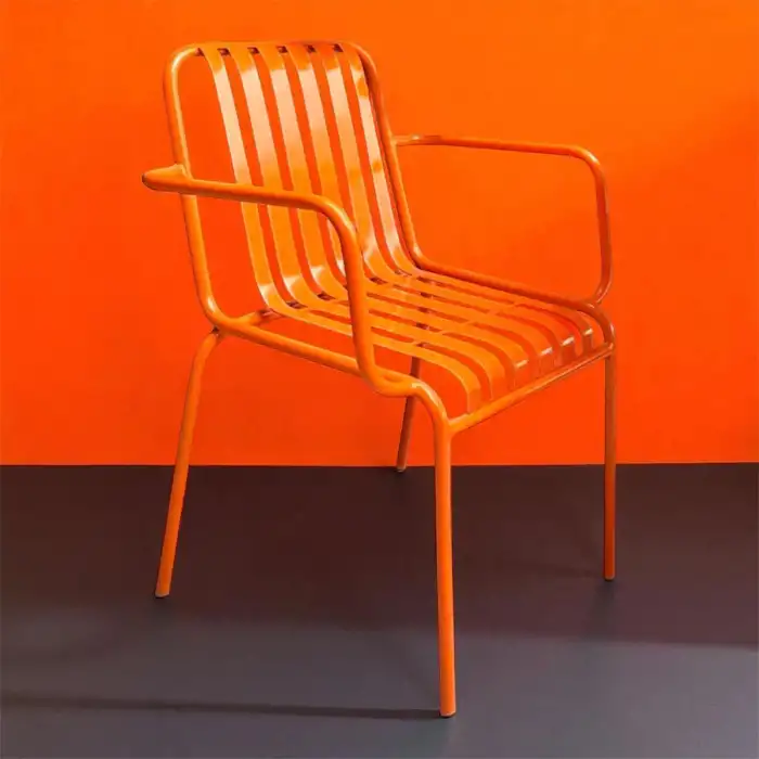 Lazer Kollu Metal Sandalye