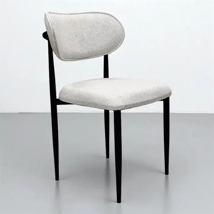 Yeni Polo Metal Sandalye - Siyah