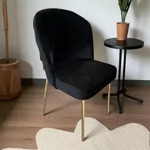 Star Metal Sandalye - Gold