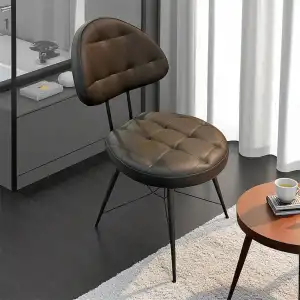 Vizyon Metal Sandalye - Siyah