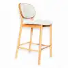 Paris Bar Ahşap Sandalye - Naturel
