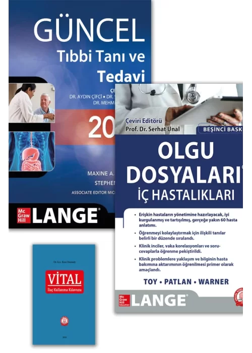 Güncel Tıbbi Tanı ve Tedavi - Olgu Dosyaları İç Hastalıkları - Vital İlaç - SET