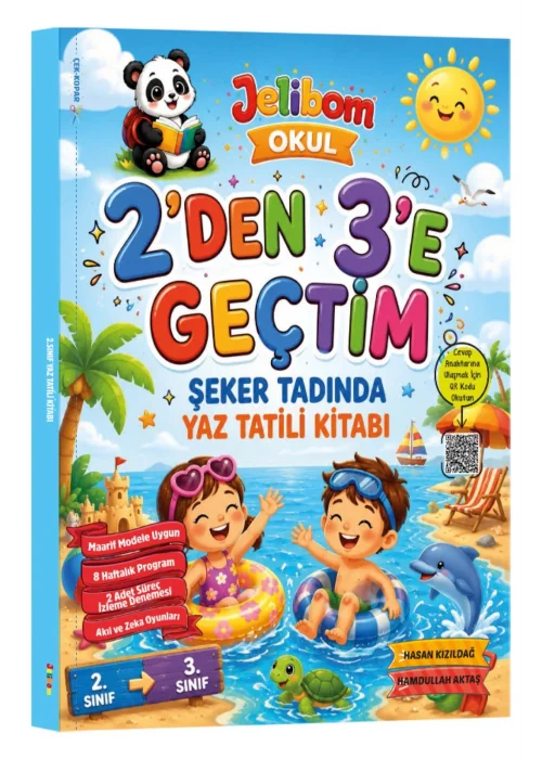 2den 3e Geçtim Şeker Tadında Yaz Tatili Kitabı
