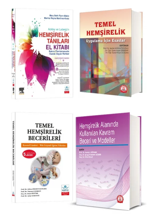 HEMŞİRELİK SETİ-01 4 KİTAP