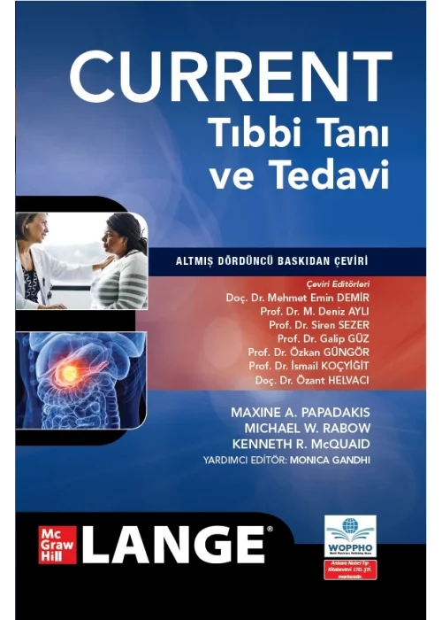 Current Tıbbi Tanı ve Tedavi 64.Baskı ÖN SİPARİŞ