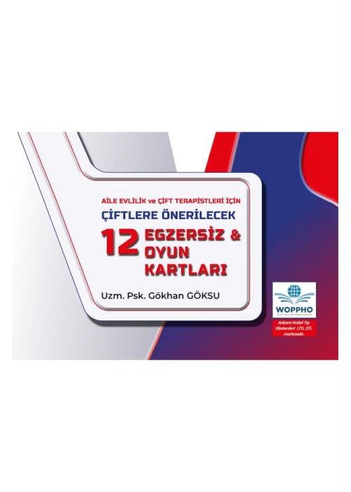 Aile Evlilik ve Çift Terapistleri İçin Çiftlere Önerilecek 12 Egzersiz & Oyun Kartları