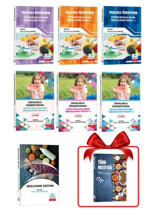 BESLENME UZMAN SETİ PROF. DR. NEVİN ŞANLIER 7+1 KİTAP