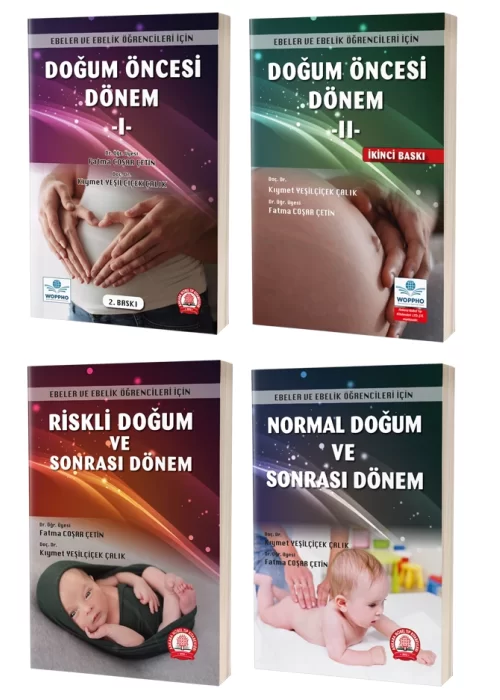 Ebeler ve Ebelik Öğrencileri İçin Doğum Seti-03 (4 KİTAP)