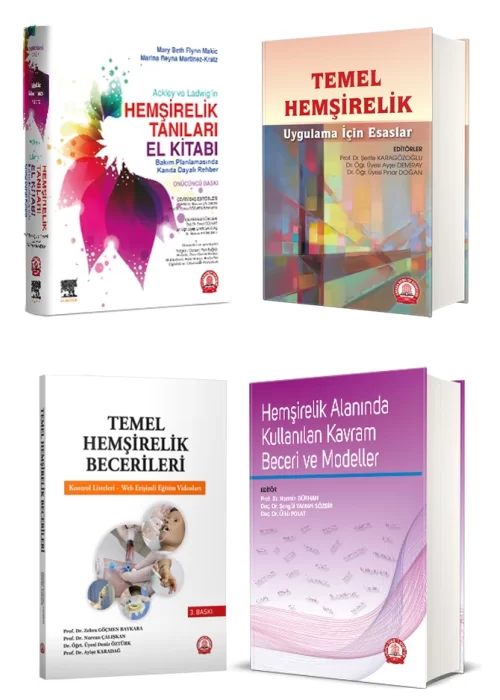 HEMŞİRELİK SETİ-01 4 KİTAP