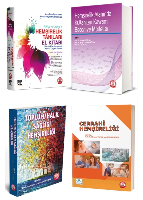 HEMŞİRELİK SETİ-02 4 KİTAP