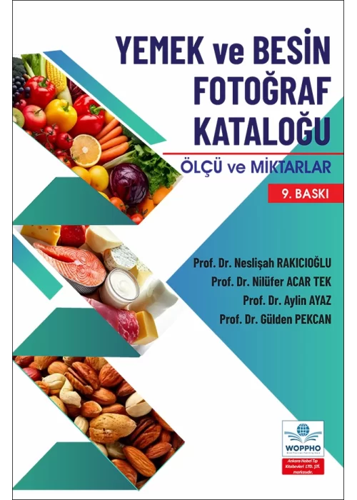 Yemek ve Besin Fotoğraf Kataloğu Ölçü ve Miktarlar
