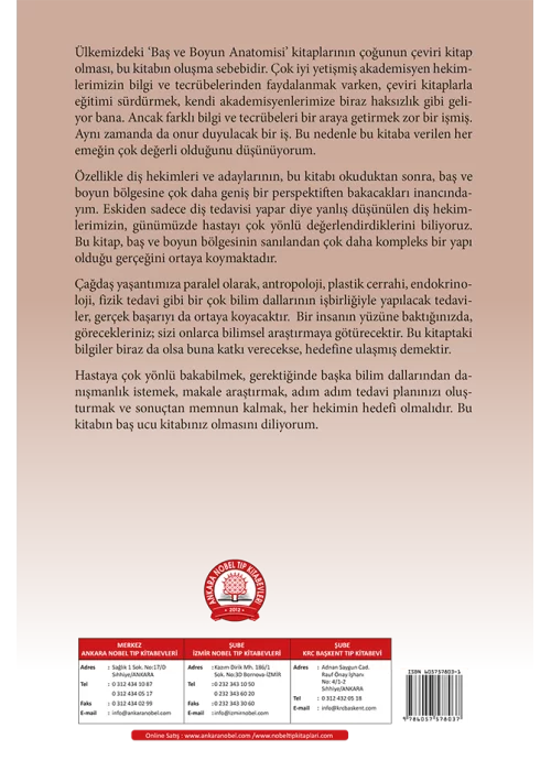 Baş ve Boyun Anatomisi
