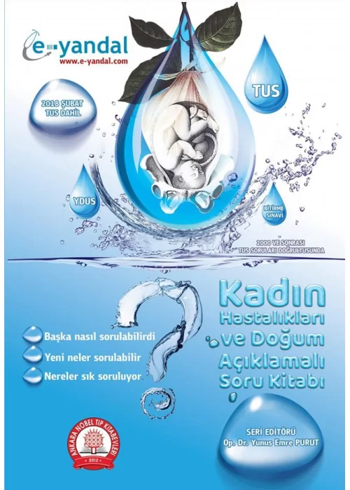 Kadın Hastalıkları Ve Doğum Açıklamalı Soru Kitabı TUS YDUS