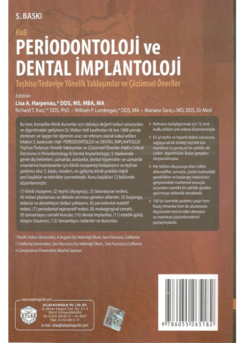 Periodontoloji ve Dental İmplantoloji - Hall