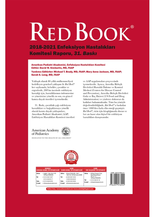 Red Book 2018-2021 Enfeksiyon Hastalıkları