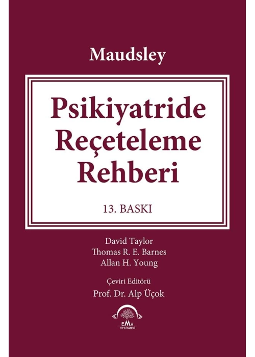 Maudsley Psikiyatride Reçeteleme Rehberi