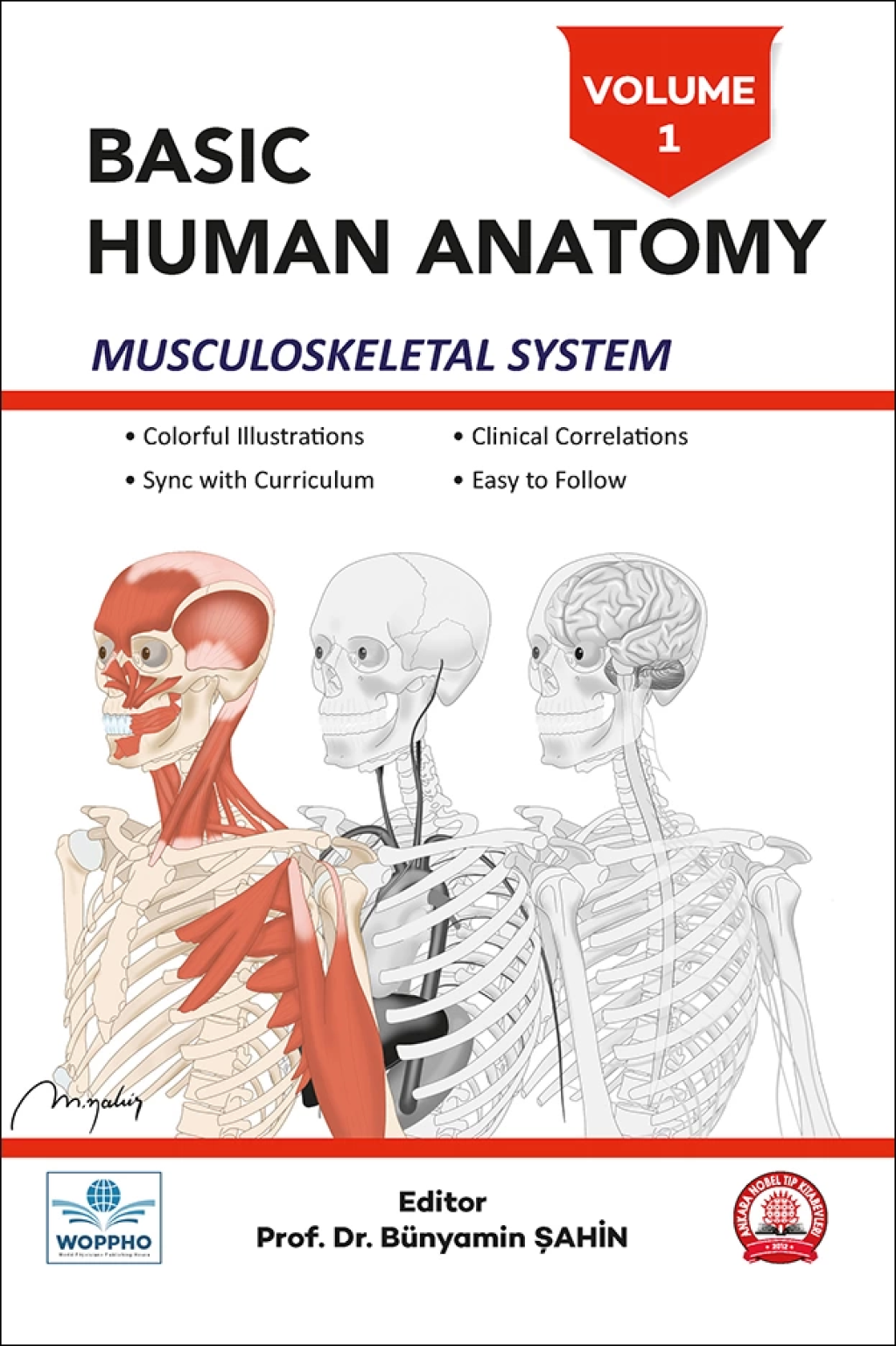 Basic Human Anatomy Musculoskeletal System Volume-1- 9786256448506