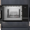 Siemens BE525LMH2 iQ500 Ankastre Mikrodalga, Izgara Fonksiyonlu darkSteel Line