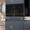 Siemens BE525LMH2 iQ500 Ankastre Mikrodalga, Izgara Fonksiyonlu darkSteel Line