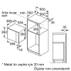 Siemens BE555LMB2 Ankastre Mikrodalga