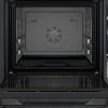 Siemens HJ852GYB0T iQ500 Ankastre Fırın 60 x 60 cm Siyah